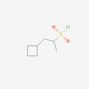 1-Cyclobutylpropane-2-sulfonyl chloride