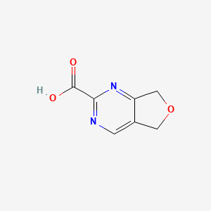 5H,7H-Furo[3,4-d]pyrimidine-2-carboxylic acid