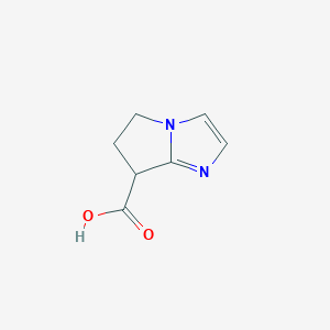 5H,6H,7H-pyrrolo[1,2-a]imidazole-7-carboxylic acid