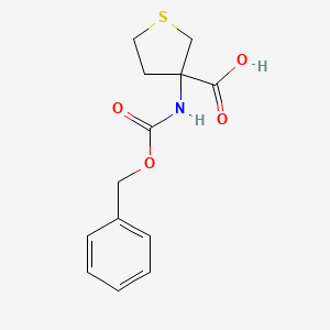 3-(((Benzyloxy)carbonyl)amino)tetrahydrothiophene-3-carboxylic acid