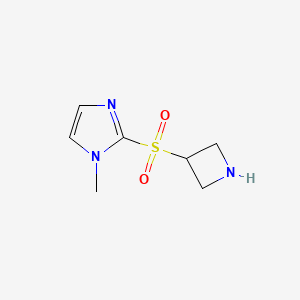 2-(Azetidine-3-sulfonyl)-1-methyl-1H-imidazole