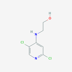 2-[(2,5-Dichloropyridin-4-yl)amino]ethan-1-ol