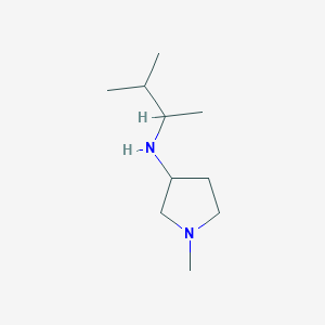 1-methyl-N-(3-methylbutan-2-yl)pyrrolidin-3-amine