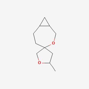 5'-Methyl-3-oxaspiro[bicyclo[5.1.0]octane-4,3'-oxolane]