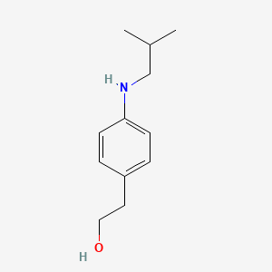 2-{4-[(2-Methylpropyl)amino]phenyl}ethan-1-ol