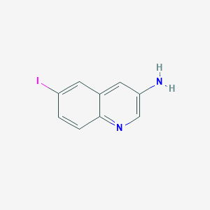 6-Iodoquinolin-3-amine