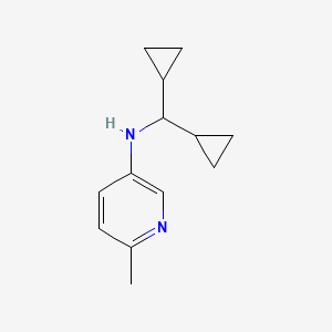 N-(Dicyclopropylmethyl)-6-methylpyridin-3-amine