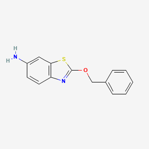 2-(Benzyloxy)-1,3-benzothiazol-6-amine