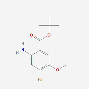 tert-Butyl 2-amino-4-bromo-5-methoxybenzoate