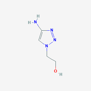 2-(4-Amino-1H-1,2,3-triazol-1-yl)ethan-1-ol