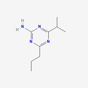 4-(Propan-2-yl)-6-propyl-1,3,5-triazin-2-amine