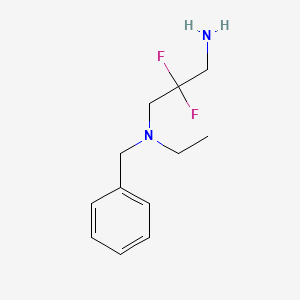 (3-Amino-2,2-difluoropropyl)(benzyl)ethylamine