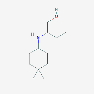 2-[(4,4-Dimethylcyclohexyl)amino]butan-1-ol