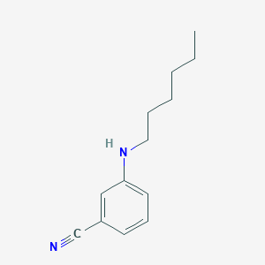 3-(Hexylamino)benzonitrile