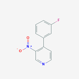 4-(3-Fluorophenyl)-3-nitropyridine