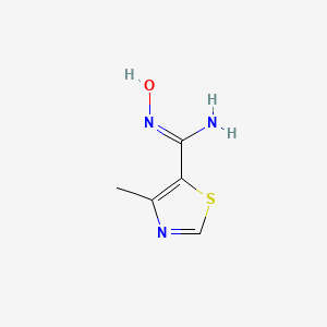 N'-Hydroxy-4-methyl-1,3-thiazole-5-carboximidamide