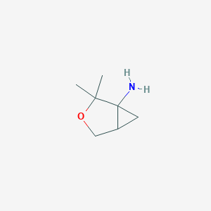 2,2-Dimethyl-3-oxabicyclo[3.1.0]hexan-1-amine