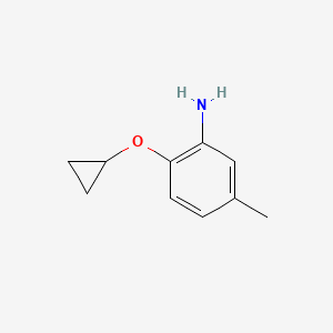 2-Cyclopropoxy-5-methylaniline