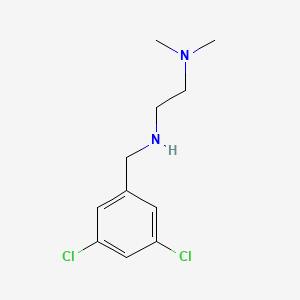 [(3,5-Dichlorophenyl)methyl][2-(dimethylamino)ethyl]amine