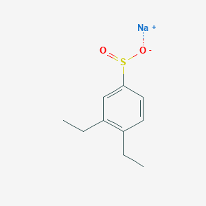 Sodium 3,4-diethylbenzene-1-sulfinate