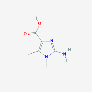 2-Amino-1,5-dimethyl-1H-imidazole-4-carboxylic acid