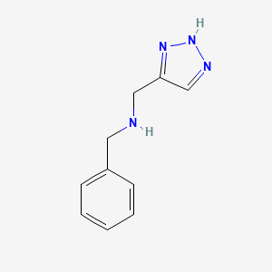 Benzyl(1H-1,2,3-triazol-5-ylmethyl)amine