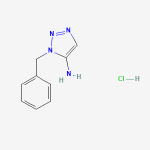 1-benzyl-1H-1,2,3-triazol-5-amine hydrochloride