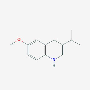 6-Methoxy-3-(propan-2-yl)-1,2,3,4-tetrahydroquinoline