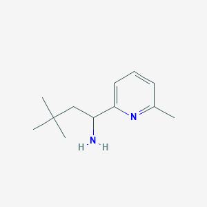 3,3-Dimethyl-1-(6-methyl(2-pyridyl))butylamine