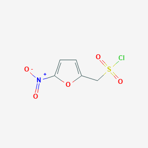 (5-Nitrofuran-2-yl)methanesulfonyl chloride