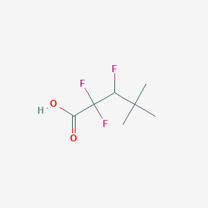 2,2,3-Trifluoro-4,4-dimethylpentanoic acid