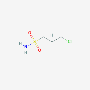 3-Chloro-2-methylpropane-1-sulfonamide