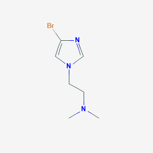 1H-Imidazole-1-ethanamine,4-bromo-N,N-dimethyl-