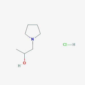 1-(Pyrrolidin-1-yl)propan-2-ol hydrochloride