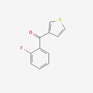 3-(2-Fluorobenzoyl)thiophene