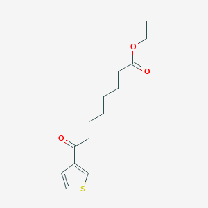 Ethyl 8-oxo-8-(3-thienyl)octanoate