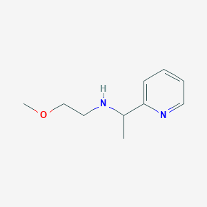 (2-Methoxyethyl)[1-(pyridin-2-YL)ethyl]amine