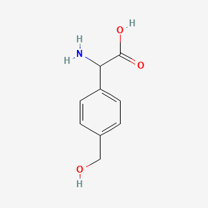 2-Amino-2-[4-(hydroxymethyl)phenyl]acetic acid