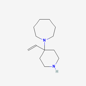 1-(4-Ethenylpiperidin-4-yl)azepane