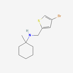 N-[(4-bromothiophen-2-yl)methyl]-1-methylcyclohexan-1-amine