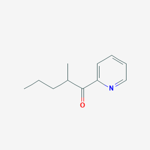 molecular formula C11H15NO B1324163 1-甲基丁基 2-吡啶基甲酮 CAS No. 855377-39-8
