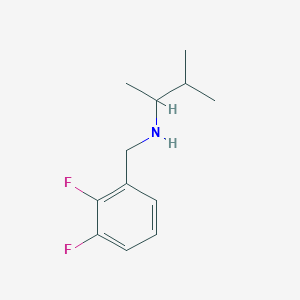 [(2,3-Difluorophenyl)methyl](3-methylbutan-2-yl)amine