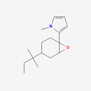 1-Methyl-2-[4-(2-methylbutan-2-yl)-7-oxabicyclo[4.1.0]heptan-1-yl]-1H-pyrrole