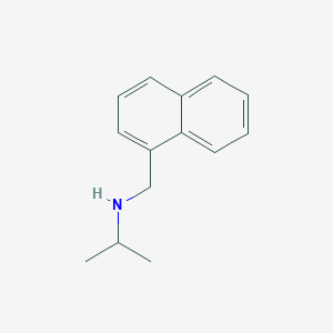 N-(naphthalen-1-ylmethyl)propan-2-amine