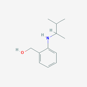 {2-[(3-Methylbutan-2-yl)amino]phenyl}methanol