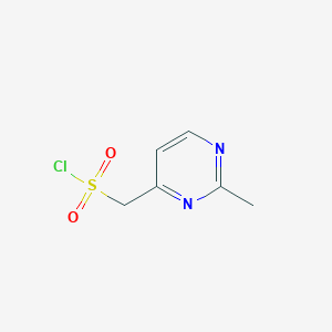 (2-Methylpyrimidin-4-yl)methanesulfonyl chloride