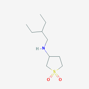 3-((2-Ethylbutyl)amino)tetrahydrothiophene 1,1-dioxide