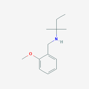 [(2-Methoxyphenyl)methyl](2-methylbutan-2-YL)amine