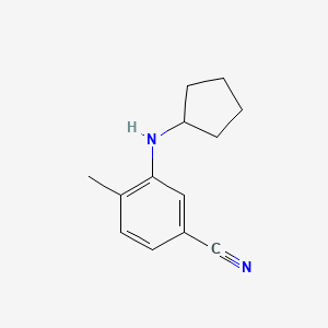 3-(Cyclopentylamino)-4-methylbenzonitrile