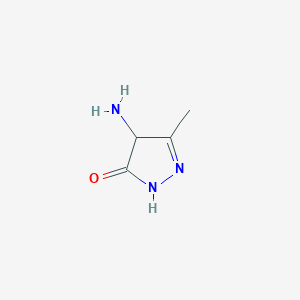 4-Amino-3-methyl-4,5-dihydro-1H-pyrazol-5-one